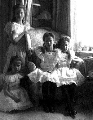 Grand Duchesses Olga, Tatiana, Maria and Anastasia Romanov