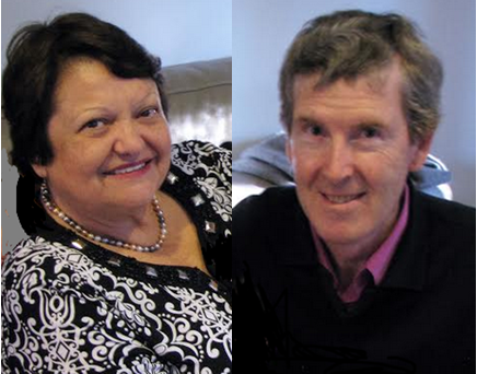 Eva and Dan McDonald, authors of the Fanny Lear biography. 