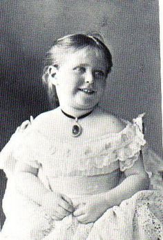 Princess Alix of Hesse as a child