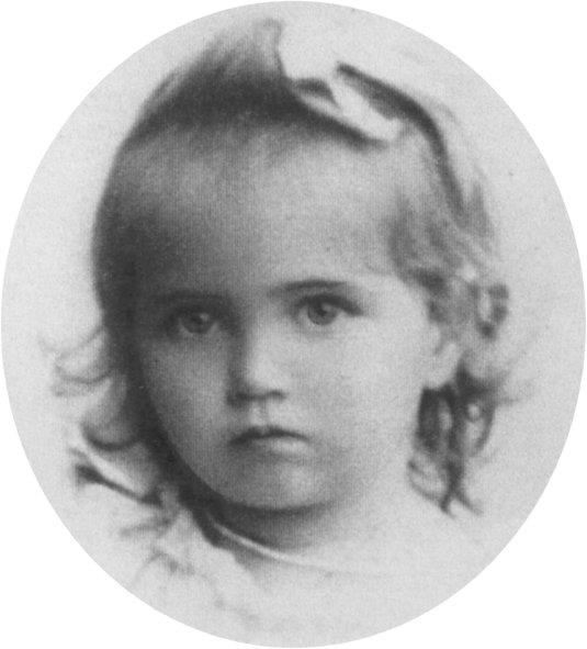 Big eyed Grand Duchess Maria Romanova as a toddler 