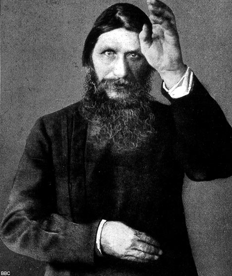 Grigori Rasputin, a Siberian peasant who some believe contributed the most to the fall of the Romanov Dynasty. 