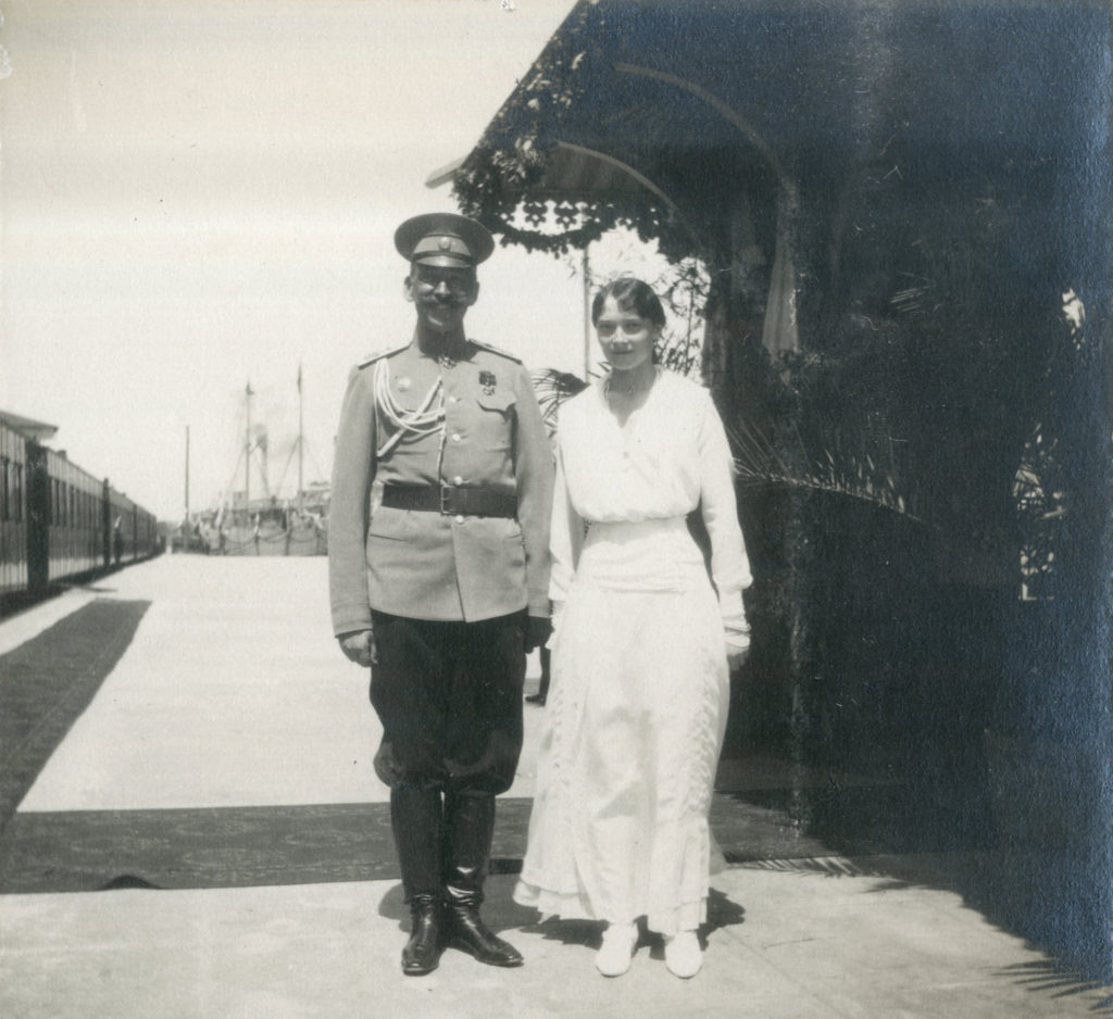 Grand Duchess Tatiana on board the imperial yacht "The Standart" in Sevastopol. Photo credit: ГА РФ, ф. 683 оп. 1 д. 125 л. 5 фото 58