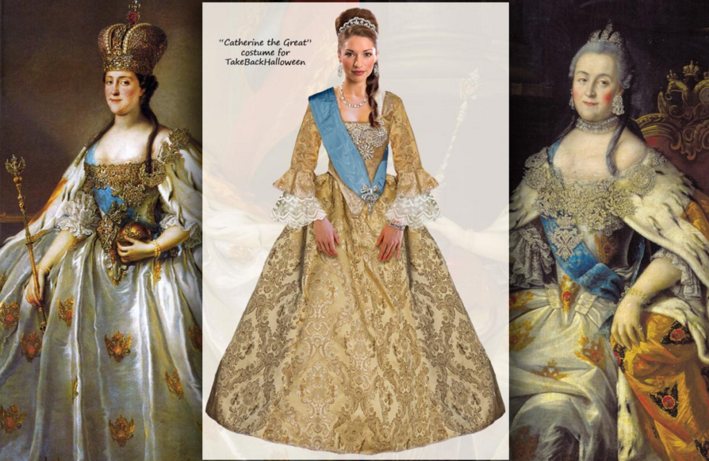 Empress Catherine the Great Costume. 