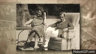 Grand Duke Dmitri Pavlovich, fist cousin of Tsar Nicholas II with his wife Audrey Emery.