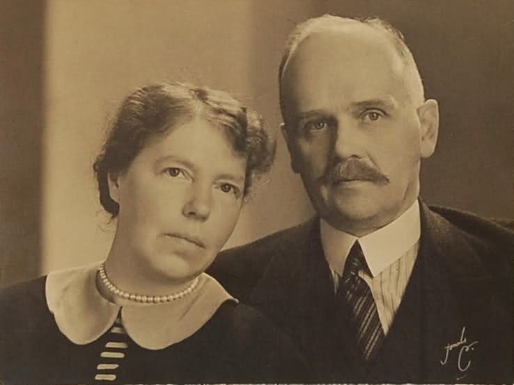 Alexandrovna with her husband, Nikolai Alexandrovich Kulikovsky.