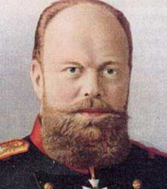 Tsar Alexander III, whose tomb is suspected to contain the wrong remains.