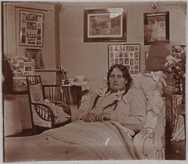 Close friend of the Romanov family, Anna Vyrubova after her accident in early 1915