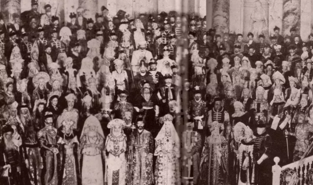 Group photo from last Russian imperial ball. 
