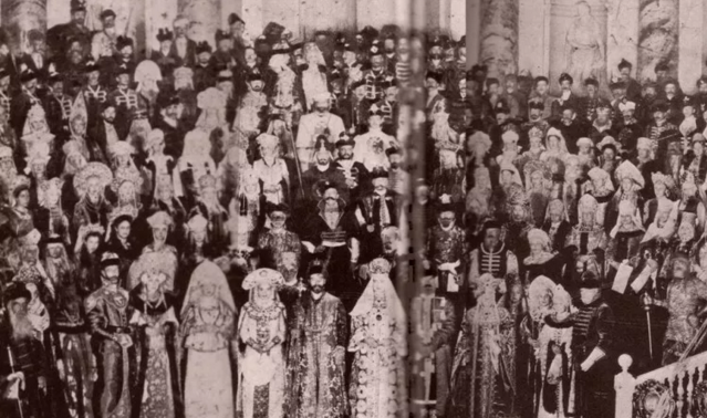 Group photo from last Russian imperial ball.