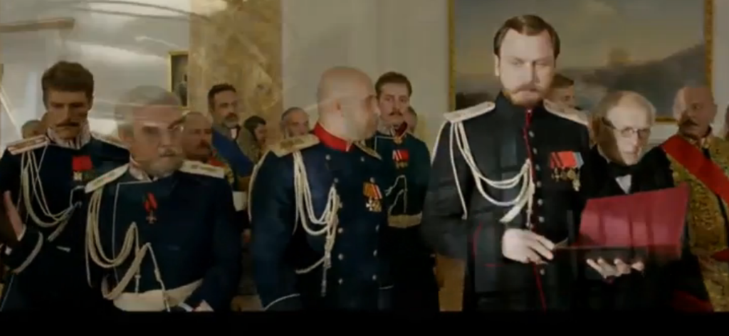 "MATHILDA" FILM: NICHOLAS II AND MATHILDA KSCHESSINSKA