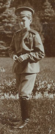 Alexei Romanov circa 1915