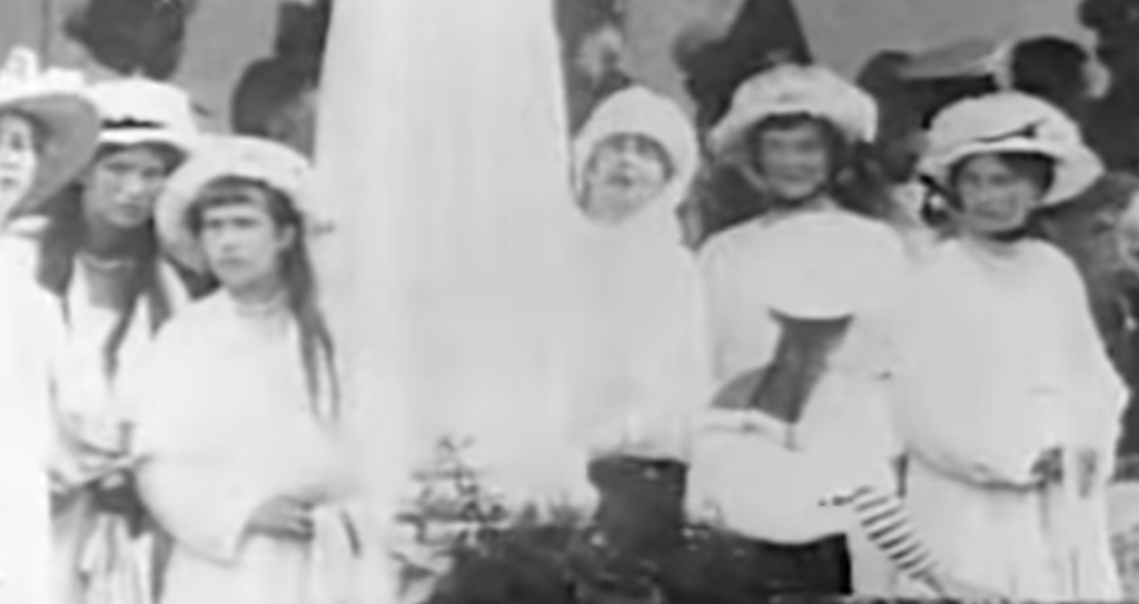 Grand Duchess Maria, Grand Duchess Anastasia, Grand Duchess Tatiana and Grand Duchess Olga. 